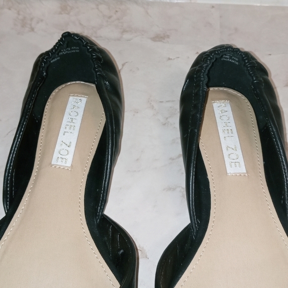 Rachel Zoe | Black Flats - Picture 6 of 10